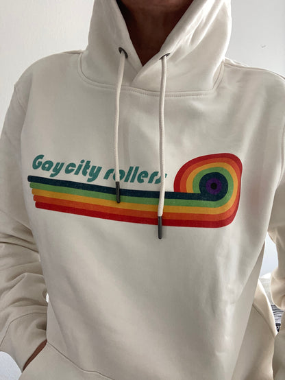 Gay pride hoodie organic