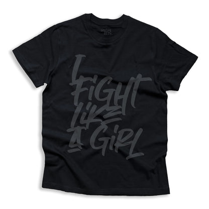 I fight like a girl shirt organic