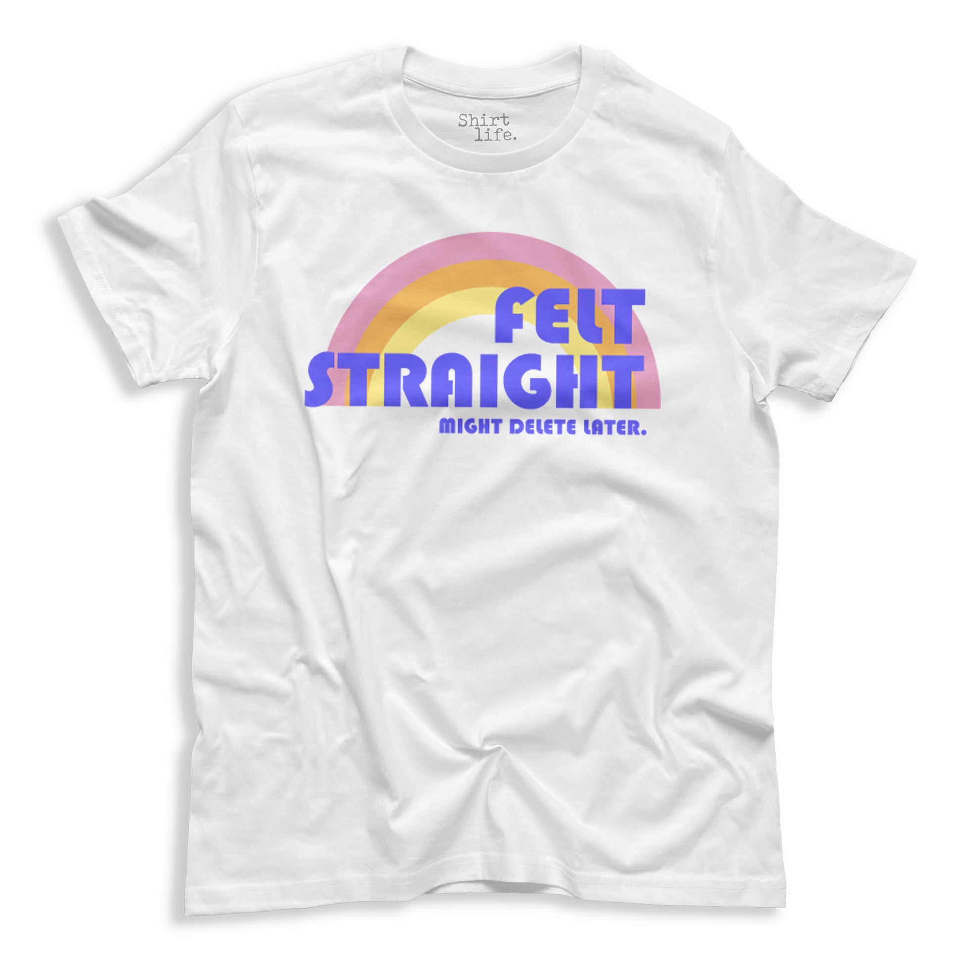 felt straight pride shirt 