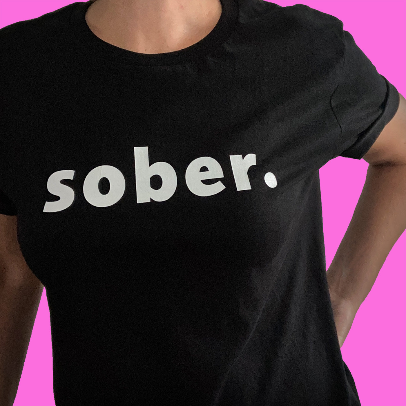 THE SOBER SHIRT | Black - Slap Me! Shop 