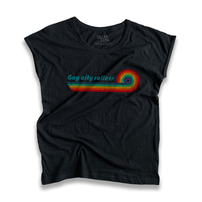 Gay city rollers pride shirt