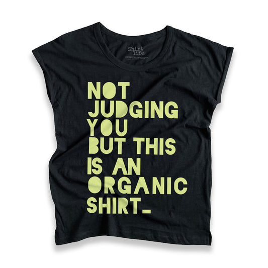 NOT JUDGING SLUB | BLACK - Slap Me! Shop 